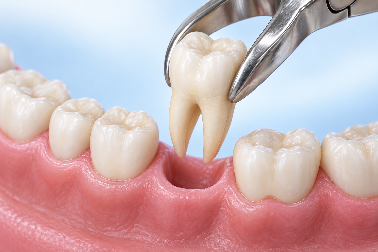 Tooth extraction including wisdom teeth at Planet Family Dental in Lynnwood, WA